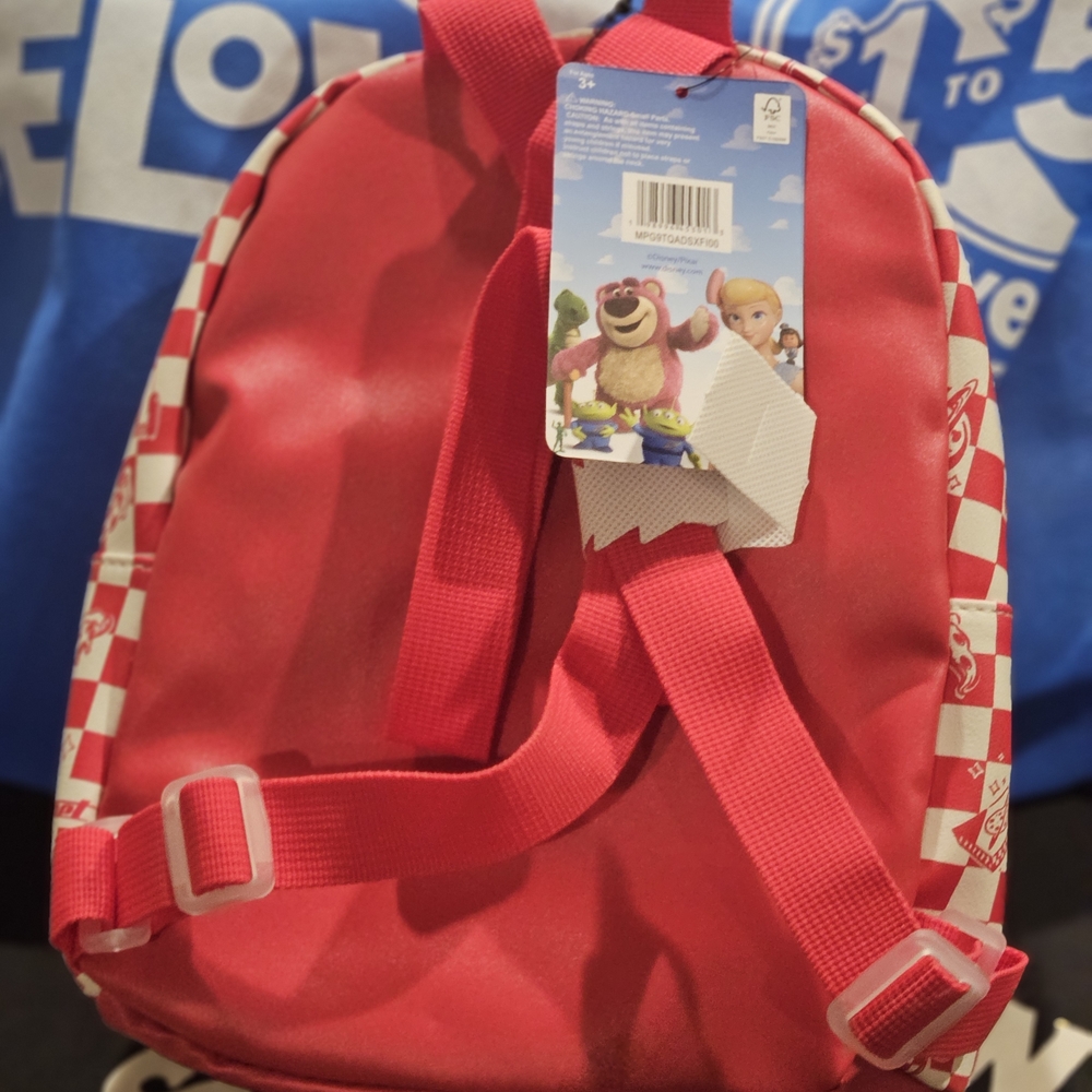 Pizza Planet Checkered Mini Backpack - image 2